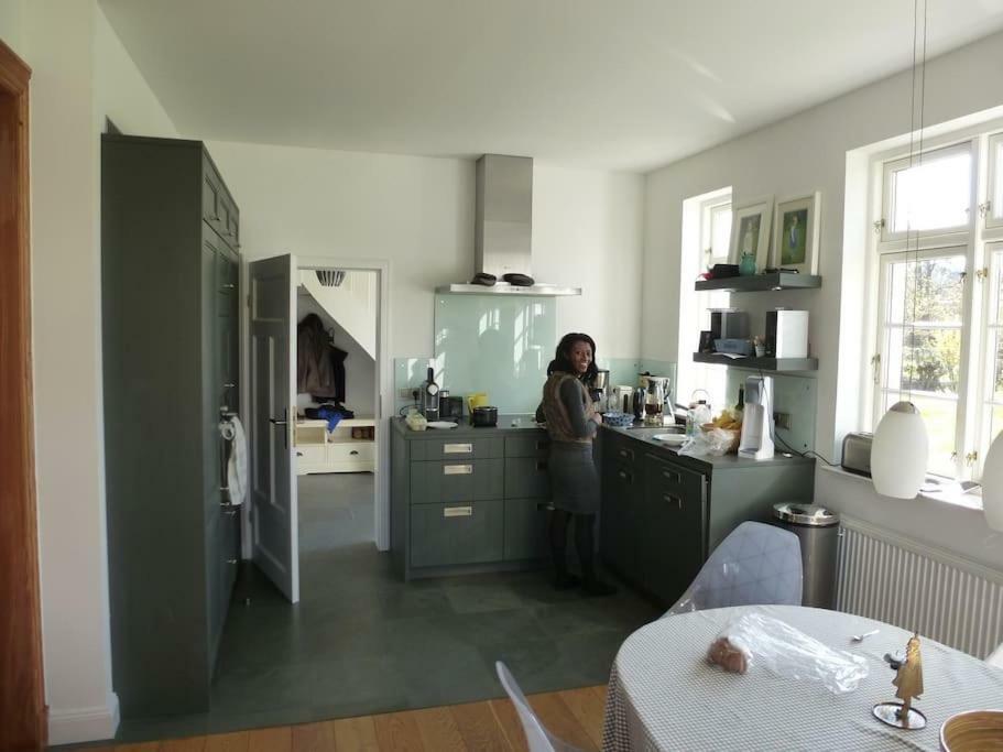 Traumhaftes Luxus-Ferienhaus Warnkenhagen  외부 사진